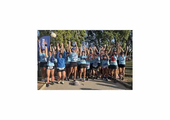 Photographie de la team AGPM à la Foulée des Gazelles 2025
