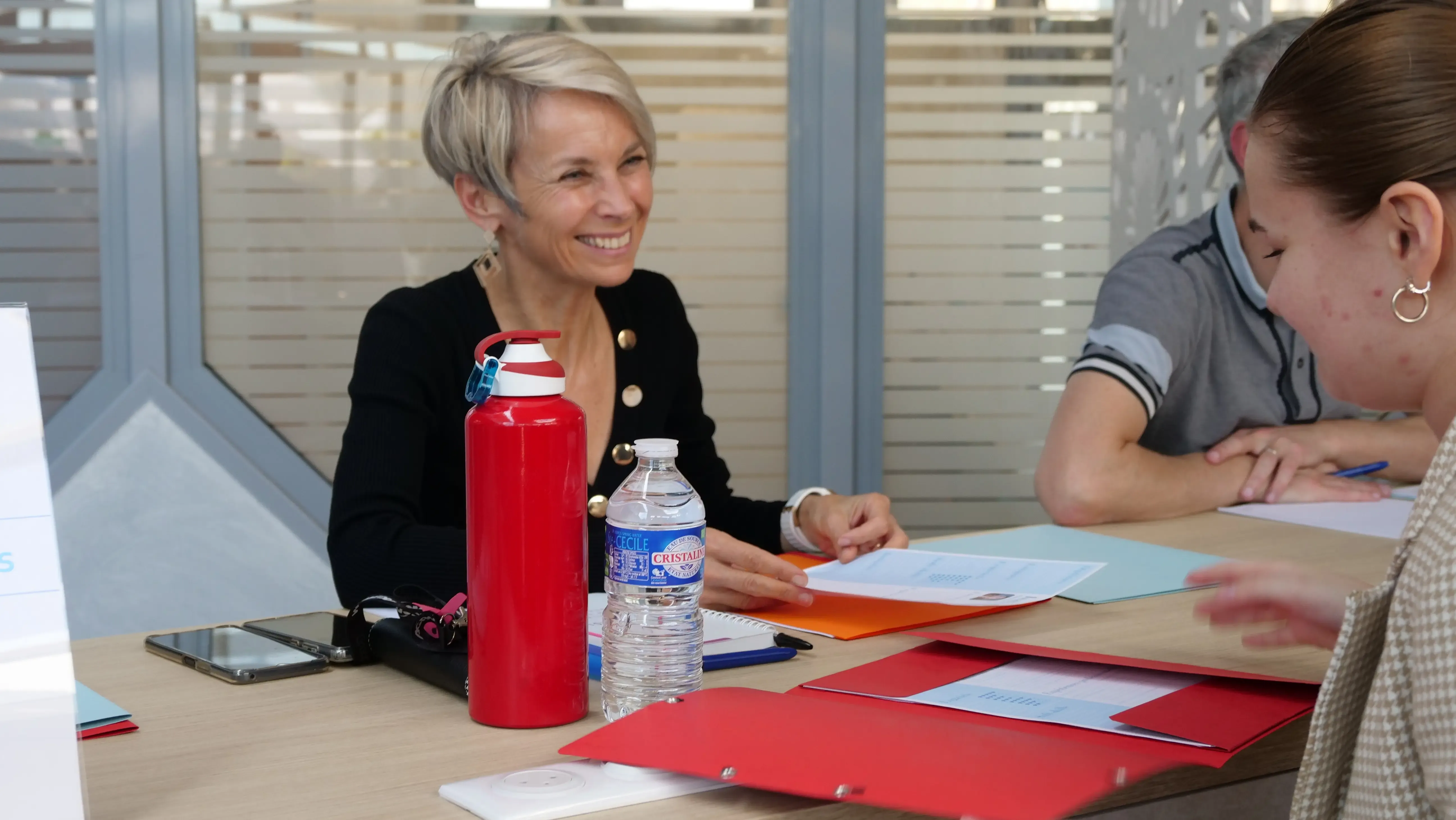 Photographie lors du Forum de recrutement Objectifs jeunes 2024