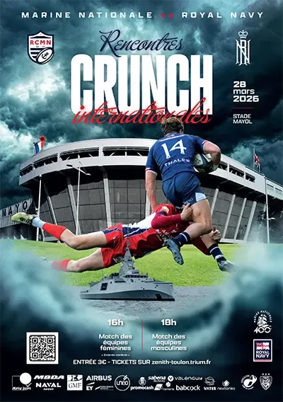 Affiche officiel du Crunch de Mayol 2026