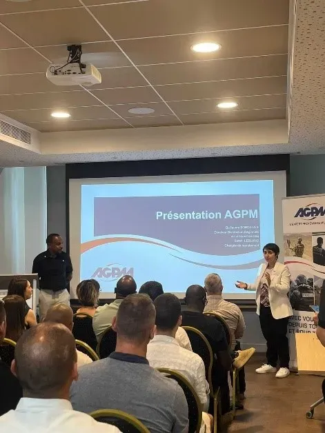 Présentation AGPM auprès de militaires en reconversion professionnelle
